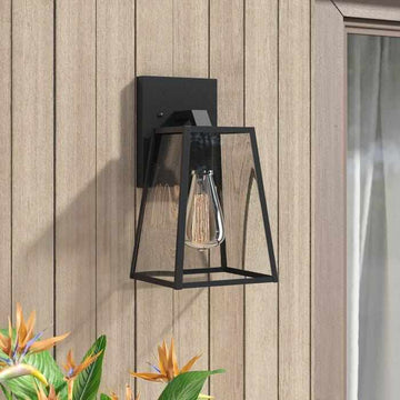 Wallie Bulb 1 - Bulb Outdoor Wall Lantern - Furniture, Decor, Rugs & More